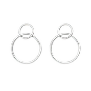 Simple Circle Earrings-Evani Naomi Jewelry