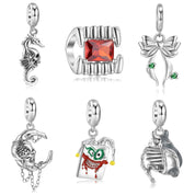 Spooky Skulls, Skeletons, & Clowns Halloween Charm Collection-Evani Naomi Jewelry