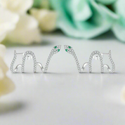 Unique Snake Stud Earrings-Evani Naomi Jewelry
