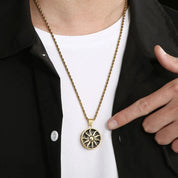 Vintage Apollo Amulet Sun Necklace-Evani Naomi Jewelry