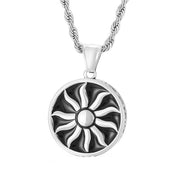 Vintage Apollo Amulet Sun Necklace-Evani Naomi Jewelry