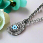 Vintage Devil Demon Eye Necklace-Evani Naomi Jewelry