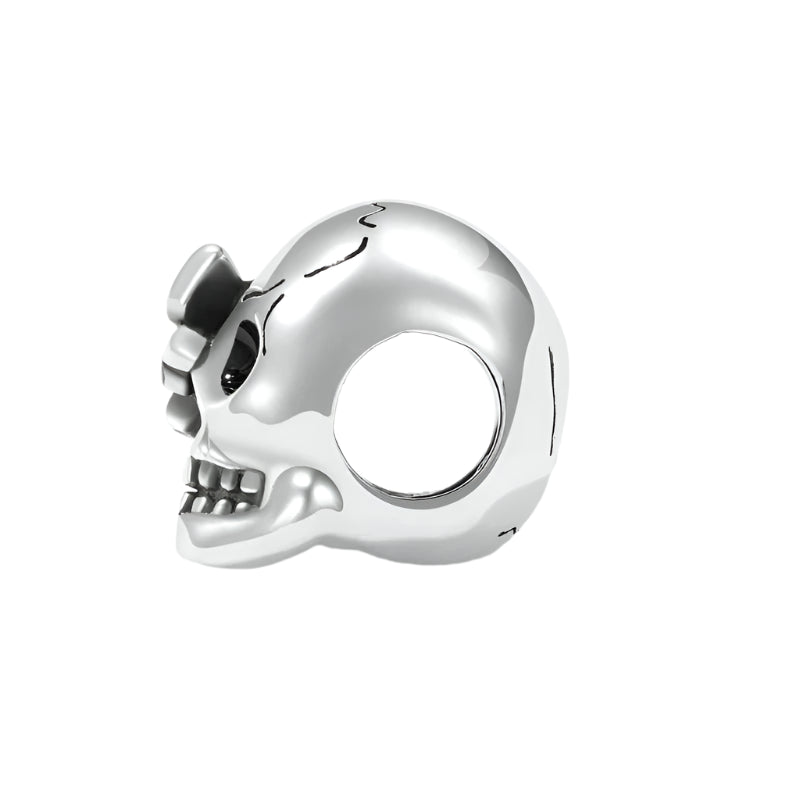 Vintage Diablo Skull with Butterfly Charm-Evani Naomi Jewelry