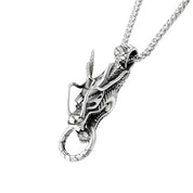 Vintage Dragon Head Punk Necklace-Evani Naomi Jewelry