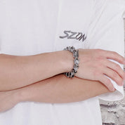 Vintage Dragon Scales Punk Bracelet-Evani Naomi Jewelry