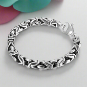 Vintage Empire Chain Skull Bracelet-Evani Naomi Jewelry