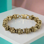 Vintage Old School Shield Bangles-Evani Naomi Jewelry