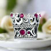 Vintage Princess Crown Charm-Evani Naomi Jewelry