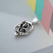 Vintage Sickle Skull Punk Necklace-Evani Naomi Jewelry