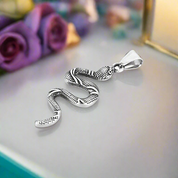 Vintage Style Twisted Snake Necklace-Evani Naomi Jewelry