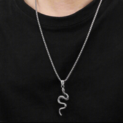 Vintage Style Twisted Snake Necklace-Evani Naomi Jewelry