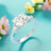 White Gold 2.0 Ct Heart Cut Diamond Engagement Ring-Evani Naomi Jewelry