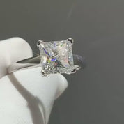 2.0 Ct Princess Cut Diamond Solitaire Engagement Ring