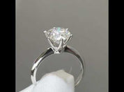 Platinum Engagement Ring with 2.0ct Diamond