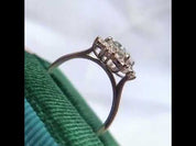 2.0 Ct Oval Cut Diamond 14k Rose Gold Engagement Ring