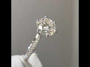 2.0ct Diamond Platinum Engagement Ring