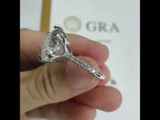 5.0 Ct Round Diamond Engagement Ring