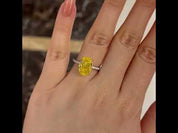 Classic 3.5 ct Topaz Oval Cut Diamond Engagement Ring