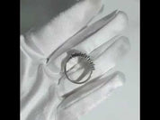 1.4 Ctw Round Diamond Half Eternity Wedding Band