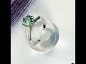 3.0 Ct Round Solitaire Diamond Engagement Ring