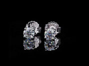 Classic 4.0mm Diamond Stud Earrings