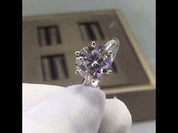 Classic 2.0ct Diamond Sweet Love White Gold Engagement Ring