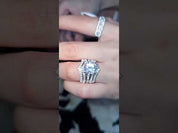 3.0 ct Cushion Cut Diamond Engagement Ring