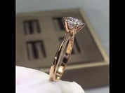 3.0 Ct Round Cut Diamond Classic Engagement Ring