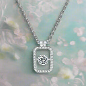 0.5 ct Twinkle Setting 5.0mm Diamond Necklace-Evani Naomi Jewelry