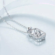 0.5 ct Twinkle Setting 5.0mm Diamond Necklace-Evani Naomi Jewelry