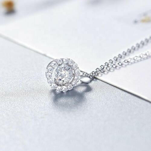 0.5 ct Twinkle Setting Round Diamond Necklace-Evani Naomi Jewelry