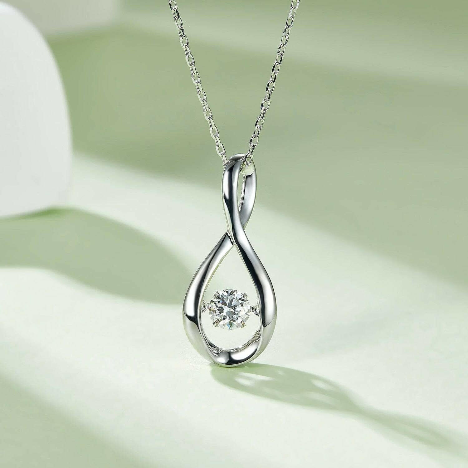 0.50 ct Diamond Infinity Necklace-Evani Naomi Jewelry