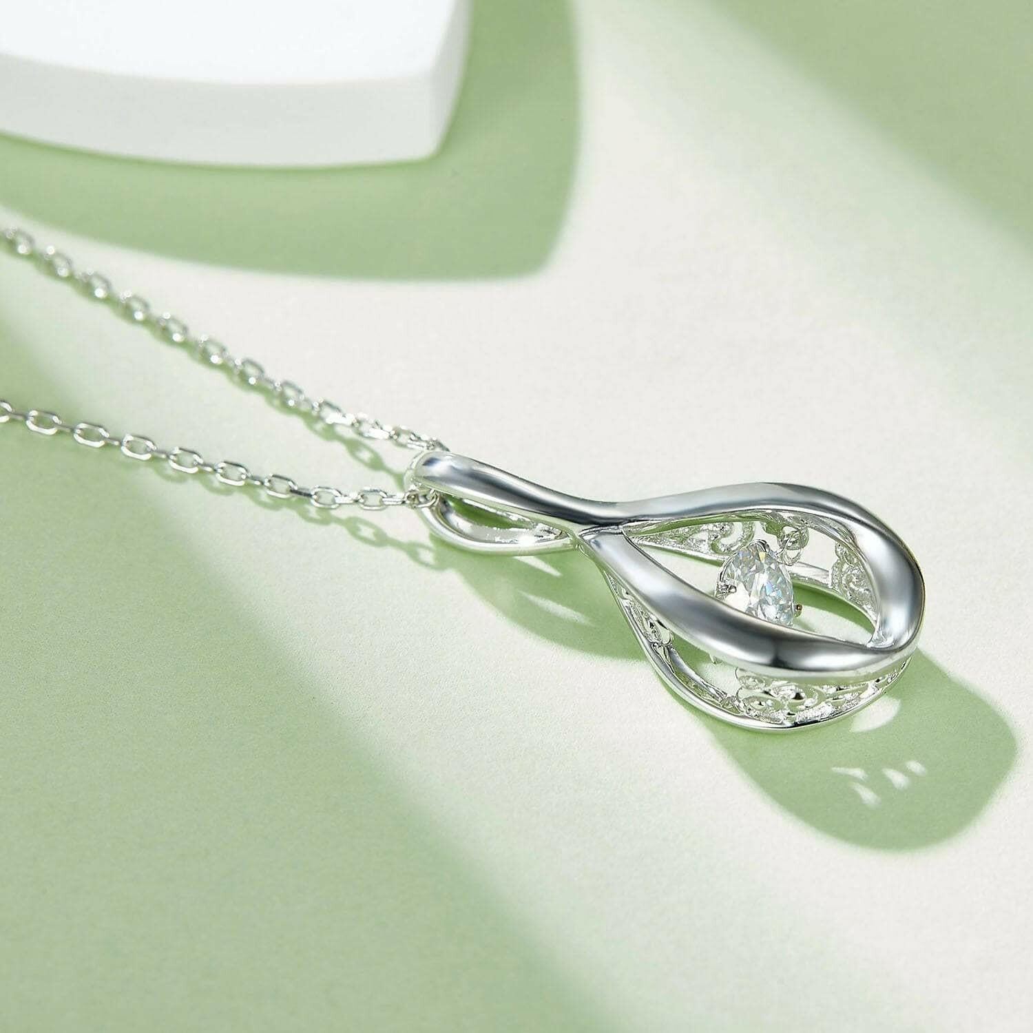 0.50 ct Diamond Infinity Necklace-Evani Naomi Jewelry