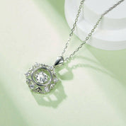 0.50 ct Diamond Snowflake Necklace-Evani Naomi Jewelry