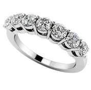 0.70 ct Round-cut Diamond Wedding Band-Evani Naomi Jewelry