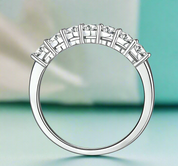 0.70 ct Round-cut Diamond Wedding Band-Evani Naomi Jewelry