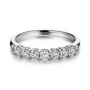 0.70 ct Round-cut Diamond Wedding Band-Evani Naomi Jewelry