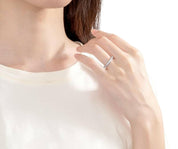 0.90 ct Diamond Full Eternity Wedding Band-Evani Naomi Jewelry