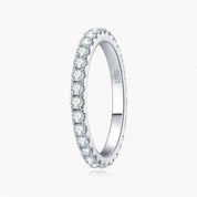 0.90 ct Diamond Full Eternity Wedding Band-Evani Naomi Jewelry