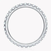 0.90 ct Diamond Full Eternity Wedding Band-Evani Naomi Jewelry