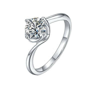 1.00 ct Diamond Solitaire Classic Engagement Ring-Evani Naomi Jewelry