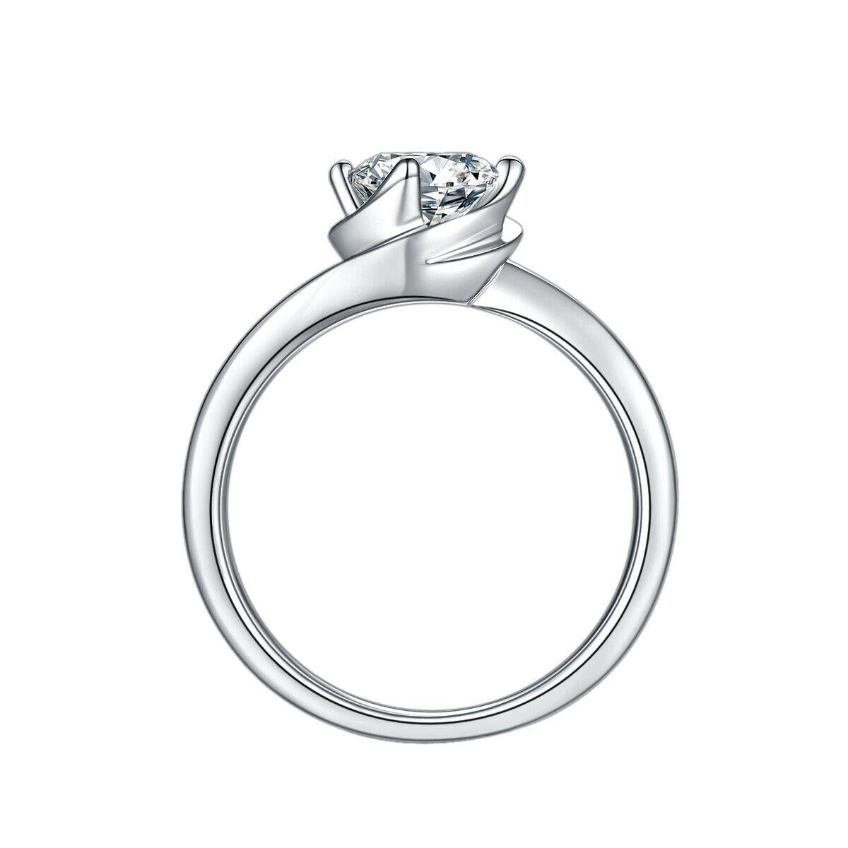1.00 ct Diamond Solitaire Classic Engagement Ring-Evani Naomi Jewelry