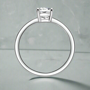 1.00 ct Emerald-cut Diamond Solitaire Engagement Ring-Evani Naomi Jewelry