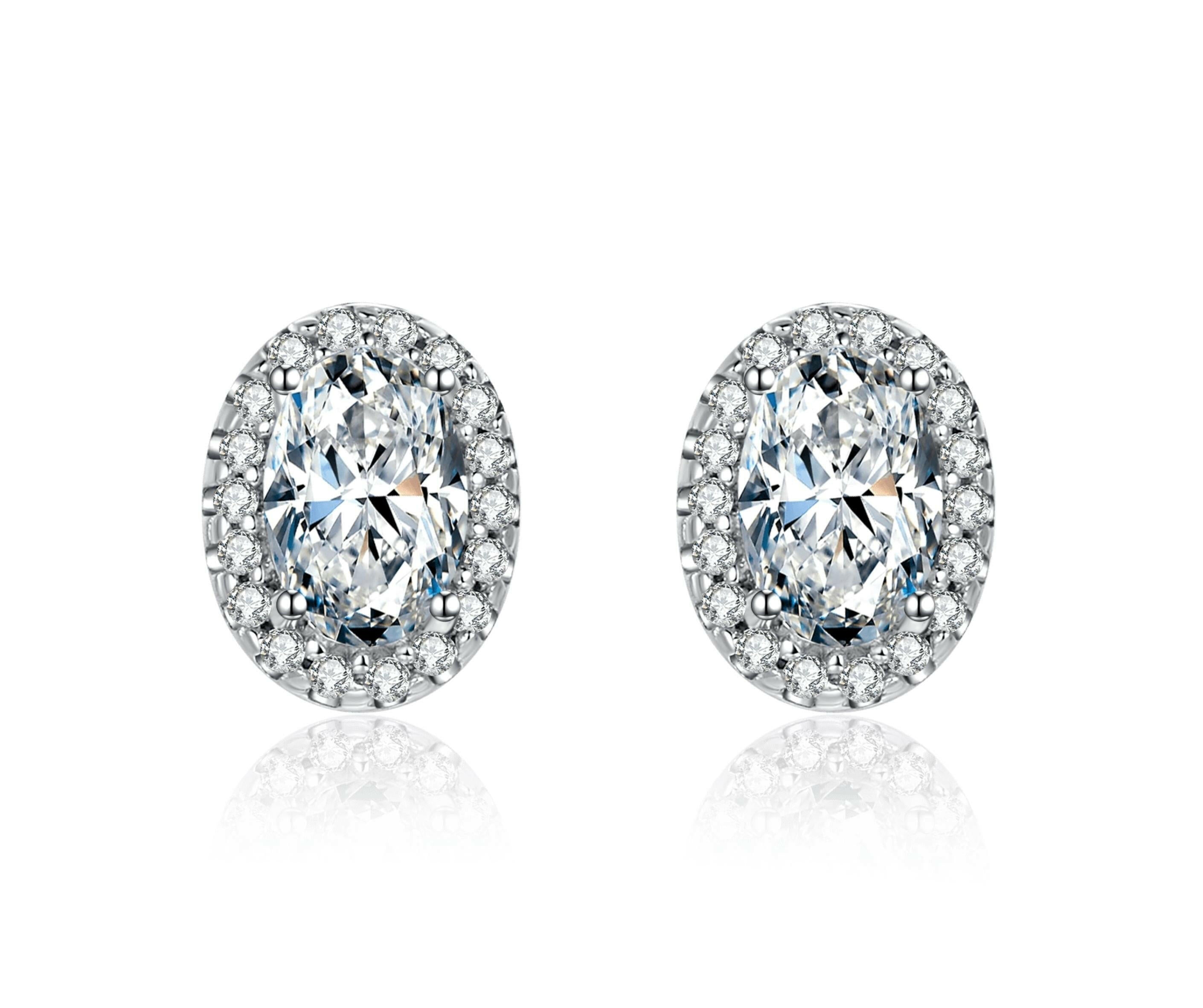1.00 ct Oval-cut Diamond Jewelry Set-Evani Naomi Jewelry