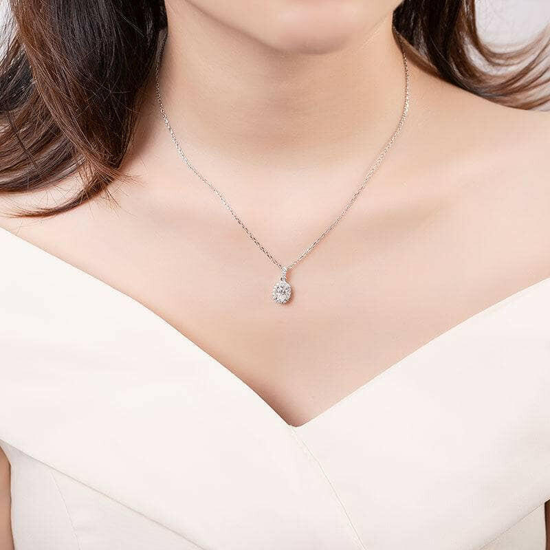 1.00 ct Oval-cut Diamond Jewelry Set-Evani Naomi Jewelry