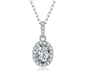 1.00 ct Oval-cut Diamond Jewelry Set-Evani Naomi Jewelry