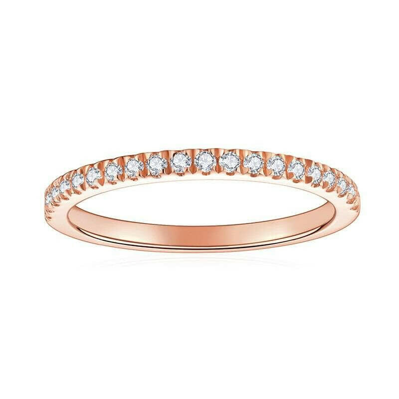 1.3mm Diamond Eternity Wedding Band-Evani Naomi Jewelry