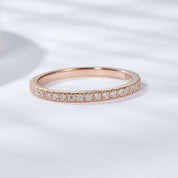 1.3mm Diamond Eternity Wedding Band-Evani Naomi Jewelry