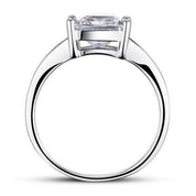 1.50 ct Princess-cut Diamond Engagement Ring-Evani Naomi Jewelry