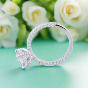 1.5ct Cushion Cushion Cut Diamond Engagement Ring-Evani Naomi Jewelry